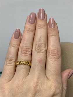 *Кольцо р.16,5 Триглав арт. 01-3260/0000-08-071 вес 2,5 г - фото 255189