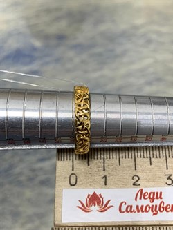 *Кольцо р.17 Триглав арт. 01-3260/0000-08-080 вес 2,53 г - фото 255200