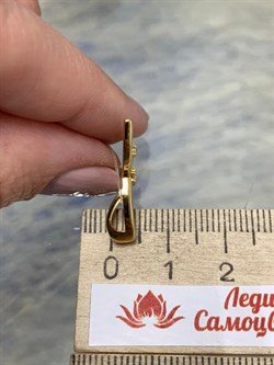 *Подвеска Триглав Фианит арт. 03-3258/00КЦ-08-142 вес 1,93 г - фото 255356