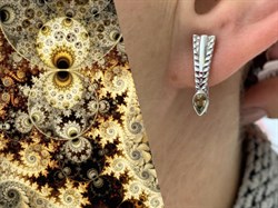 *Серьги Цитрин арт. SM-E00738-X-W-YS-X-X-673 вес 4,4 г - фото 255435 *Серьги Цитрин арт. SM-E00738-X-W-YS-X-X-673 вес 4,4 г - фото 255435