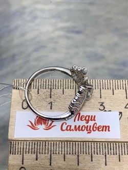 *Кольцо р.19 Горный Хрусталь арт. SM-R02916-X-W-W-X-W-928 вес 4,24 г - фото 255672 *Кольцо р.19 Горный Хрусталь арт. SM-R02916-X-W-W-X-W-928 вес 4,24 г - фото 255672