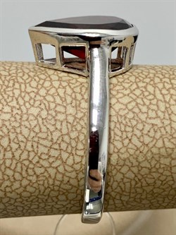 *Кольцо р.18 Гранат Пироп арт. SM-R02897-X-W-PG-X-X-693 вес 2,95 г - фото 255685