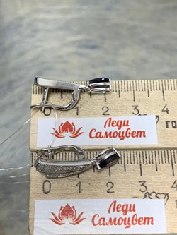 *Серьги Иолит арт. SM-E00747-X-W-BL-X-W-462 вес 4,96 г - фото 256512 *Серьги Иолит арт. SM-E00747-X-W-BL-X-W-462 вес 4,96 г - фото 256512