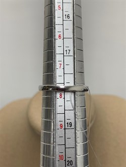 *Кольцо р.18 Горный Хрусталь арт. SM-R02897-X-W-W-X-X-773 вес 2,69 г - фото 256541