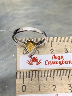 *Кольцо р.18 Цитрин арт. SM-R02897-X-W-YS-X-X-722 вес 2,8 г - фото 256577 *Кольцо р.18 Цитрин арт. SM-R02897-X-W-YS-X-X-722 вес 2,8 г - фото 256577