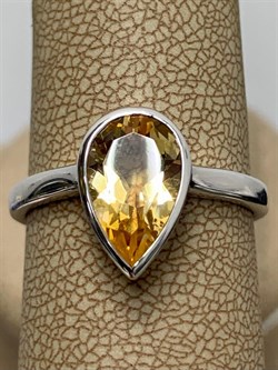 *Кольцо р.19,5 Цитрин арт. SM-R02897-X-W-YS-X-X-750 вес 3,11 г - фото 256590 *Кольцо р.19,5 Цитрин арт. SM-R02897-X-W-YS-X-X-750 вес 3,11 г - фото 256590