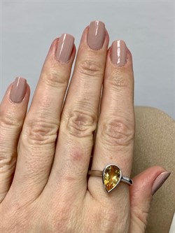 *Кольцо р.19,5 Цитрин арт. SM-R02897-X-W-YS-X-X-750 вес 3,11 г - фото 256591 *Кольцо р.19,5 Цитрин арт. SM-R02897-X-W-YS-X-X-750 вес 3,11 г - фото 256591