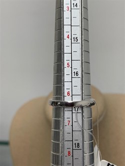 *Кольцо р.16,5 Голубой Топаз арт. SM-R02897-X-W-SBT-X-X-468 вес 2,97 г - фото 256685