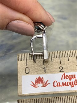 *Серьги Топаз Лондон арт. SM-E00747-X-W-LB-X-W-383 вес 5,27 г - фото 256872 *Серьги Топаз Лондон арт. SM-E00747-X-W-LB-X-W-383 вес 5,27 г - фото 256872