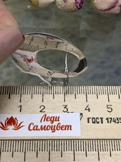 *Серьги Пусеты Лунария арт. YE0938-718 Вес 6,8 г - фото 256947 *Серьги Пусеты Лунария арт. YE0938-718 Вес 6,8 г - фото 256947