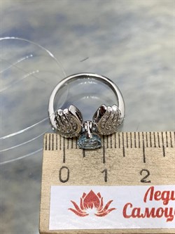 *Кольцо р.17 Голубой Топаз арт. SM-R02916-X-W-SBT-X-W-320 вес 3,67 г - фото 256992 *Кольцо р.17 Голубой Топаз арт. SM-R02916-X-W-SBT-X-W-320 вес 3,67 г - фото 256992