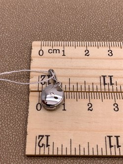 *Подвеска Белый Фианит цв Белое арт. 03-2943-00-501-1120-38-587 вес 1,22 г - фото 257155 *Подвеска Белый Фианит цв Белое арт. 03-2943-00-501-1120-38-587 вес 1,22 г - фото 257155