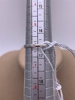 *Кольцо р.16,5 Белый Фианит цв Белое арт. 01-5242-00-501-1120-38-091 вес 2,63 г - фото 257183 *Кольцо р.16,5 Белый Фианит цв Белое арт. 01-5242-00-501-1120-38-091 вес 2,63 г - фото 257183