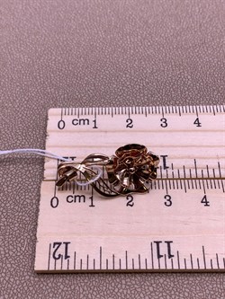 *Брошь Фиалка цв Красное арт. 04-0149-00-000-1110-48-018 вес 2,15 г - фото 257347 *Брошь Фиалка цв Красное арт. 04-0149-00-000-1110-48-018 вес 2,15 г - фото 257347