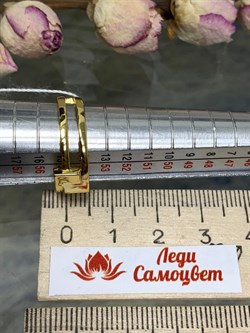 *Кольцо р.18 арт. SR-R00020-X-Y-X-X-X-587 Вес 2,65 г - фото 257530