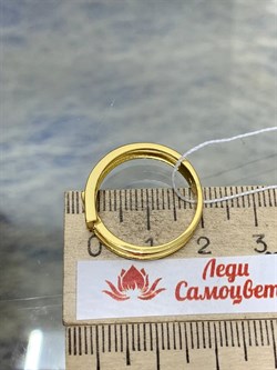 *Кольцо р.18 арт. SR-R00020-X-Y-X-X-X-587 Вес 2,65 г - фото 257531