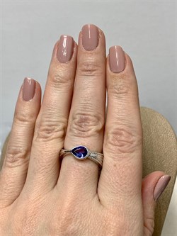 *Кольцо р.18 Танзанит арт. SM-R02900-X-W-TN-X-X-951 вес 5,95 г - фото 257597 *Кольцо р.18 Танзанит арт. SM-R02900-X-W-TN-X-X-951 вес 5,95 г - фото 257597