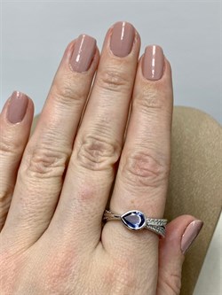 *Кольцо р.18,5 Танзанит арт. SM-R02900-X-W-TN-X-X-963 вес 6,49 г - фото 257609 *Кольцо р.18,5 Танзанит арт. SM-R02900-X-W-TN-X-X-963 вес 6,49 г - фото 257609