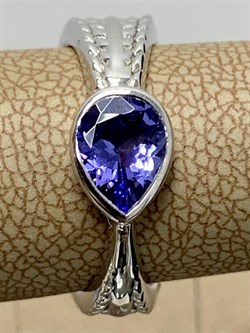 *Кольцо р.18,5 Танзанит арт. SM-R02900-X-W-TN-X-X-963 вес 6,49 г - фото 257621 *Кольцо р.18,5 Танзанит арт. SM-R02900-X-W-TN-X-X-963 вес 6,49 г - фото 257621