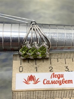 *Кольцо р.18 Хризолит арт. SM-R02914-X-W-SO-X-W-249 вес 6,21 г - фото 257681 *Кольцо р.18 Хризолит арт. SM-R02914-X-W-SO-X-W-249 вес 6,21 г - фото 257681