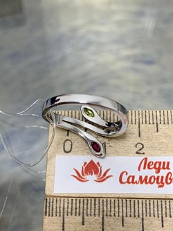 *Кольцо р.17,5 Родолит Хризолит арт. SM-R02898-X-W-SO-X-lil-289 вес 3,34 г - фото 257932 *Кольцо р.17,5 Родолит Хризолит арт. SM-R02898-X-W-SO-X-lil-289 вес 3,34 г - фото 257932