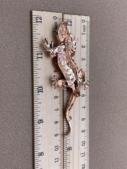 Брошь Кулон Саламандра Сердолик арт. 72540 - фото 258096 Брошь Кулон Саламандра Сердолик арт. 72540 - фото 258096