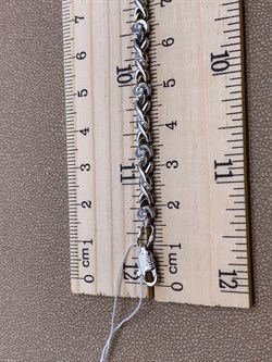 *Браслет р.18 Белый Фианит цв Белое арт. 05-0522-00-401-1120-32-043 вес 9,34 г - фото 258105 *Браслет р.18 Белый Фианит цв Белое арт. 05-0522-00-401-1120-32-043 вес 9,34 г - фото 258105