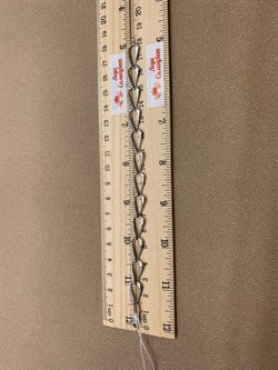 *Браслет р.18,5 Белый Фианит цв Белое арт. 05-0388-00-401-1120-24-993 вес 8,37 г - фото 258117