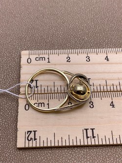 *Кольцо р.19,5 цв Лимонное арт. 01-5248-00-000-1121-42-506 вес 3,88 г - фото 258147 *Кольцо р.19,5 цв Лимонное арт. 01-5248-00-000-1121-42-506 вес 3,88 г - фото 258147