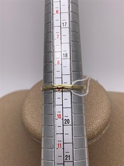 *Кольцо р.19 Шары цв Белое цв Лимонное арт. 01-5250-00-000-1121-42-176 вес 2,39 г - фото 258247