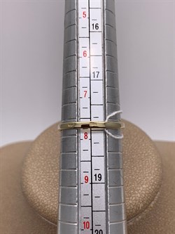 *Кольцо р.18 Шары цв Белое цв Лимонное арт. 01-5250-00-000-1121-42-282 вес 2,28 г - фото 258260