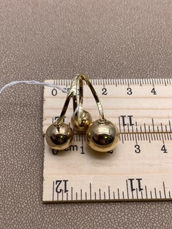 *Кольцо р.16,5 Шары цв Лимонное арт. 01-4836-00-000-1130-01-571 вес 4,81 г - фото 258293 *Кольцо р.16,5 Шары цв Лимонное арт. 01-4836-00-000-1130-01-571 вес 4,81 г - фото 258293