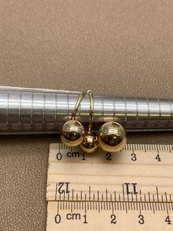 *Кольцо р.16,5 Шары цв Лимонное арт. 01-4836-00-000-1130-01-571 вес 4,81 г - фото 258301 *Кольцо р.16,5 Шары цв Лимонное арт. 01-4836-00-000-1130-01-571 вес 4,81 г - фото 258301