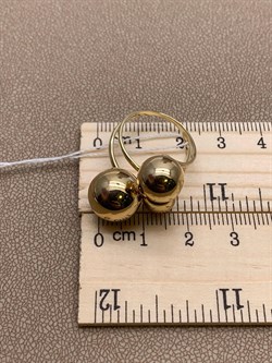 *Кольцо р.17 Шары цв Лимонное арт. 01-4836-00-000-1130-01-054 вес 4,25 г - фото 258305 *Кольцо р.17 Шары цв Лимонное арт. 01-4836-00-000-1130-01-054 вес 4,25 г - фото 258305