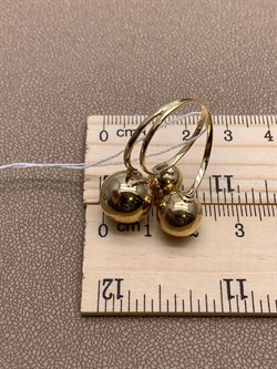 *Кольцо р.17 Шары цв Лимонное арт. 01-4836-00-000-1130-01-054 вес 4,25 г - фото 258306 *Кольцо р.17 Шары цв Лимонное арт. 01-4836-00-000-1130-01-054 вес 4,25 г - фото 258306