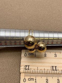 *Кольцо р.17 Шары цв Лимонное арт. 01-4836-00-000-1130-01-054 вес 4,25 г - фото 258314 *Кольцо р.17 Шары цв Лимонное арт. 01-4836-00-000-1130-01-054 вес 4,25 г - фото 258314