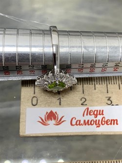 *Кольцо р.18 Хризолит арт. SM-R02896-X-W-S-X-W-448 вес 3,12 г - фото 258721 *Кольцо р.18 Хризолит арт. SM-R02896-X-W-S-X-W-448 вес 3,12 г - фото 258721