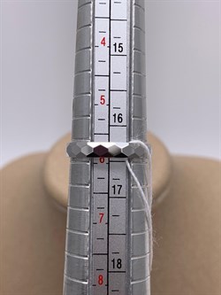 *Кольцо р.16,5 цв Белое арт. 01-5377-00-000-1120-18-109 вес 1,75 г - фото 258924 *Кольцо р.16,5 цв Белое арт. 01-5377-00-000-1120-18-109 вес 1,75 г - фото 258924