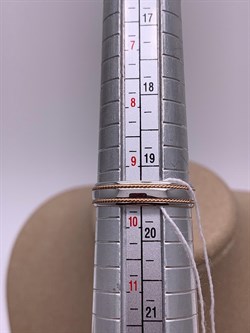 *Кольцо р.19,5 цв Белое арт. 01-5246-01-000-1111-39-223 вес 2,68 г - фото 258963