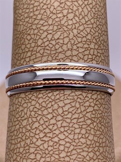 *Кольцо р.16,5 цв Белое арт. 01-5246-01-000-1111-39-967 вес 2,32 г - фото 258971