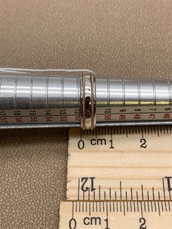 *Кольцо р.16,5 цв Белое арт. 01-5246-01-000-1111-39-967 вес 2,32 г - фото 258977