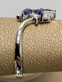 *Кольцо р.20 Иолит арт. SM-R02917-X-W-BL-X-W-365 вес 3,94 г - фото 259166