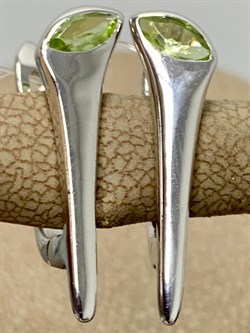 *Серьги Хризолит арт. SM-E00739-X-W-S-X-X-823 вес 4,06 г - фото 259206 *Серьги Хризолит арт. SM-E00739-X-W-S-X-X-823 вес 4,06 г - фото 259206