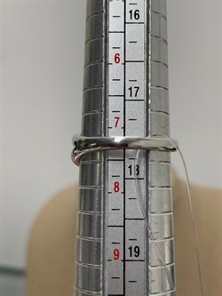 *Кольцо р.17,5 Аметист арт. SM-R02913-X-W-Pur-X-X-212 вес 3,77 г - фото 259221