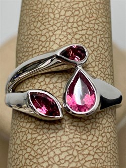 *Кольцо р.16,5 Розовый Турмалин арт. SM-R02913-X-W-Pin-X-X-090 вес 3,94 г - фото 259251 *Кольцо р.16,5 Розовый Турмалин арт. SM-R02913-X-W-Pin-X-X-090 вес 3,94 г - фото 259251