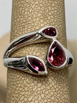 *Кольцо р.18 Розовый Турмалин арт. SM-R02913-X-W-Pin-X-X-128 вес 3,58 г - фото 259266 *Кольцо р.18 Розовый Турмалин арт. SM-R02913-X-W-Pin-X-X-128 вес 3,58 г - фото 259266