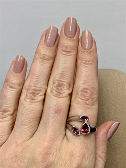 *Кольцо р.18 Розовый Турмалин арт. SM-R02913-X-W-Pin-X-X-128 вес 3,58 г - фото 259267 *Кольцо р.18 Розовый Турмалин арт. SM-R02913-X-W-Pin-X-X-128 вес 3,58 г - фото 259267