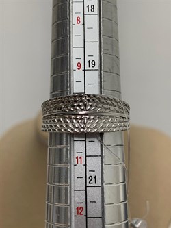 *Кольцо р.20 Голубой Топаз арт. SM-R02900-X-W-SBT-X-X-833 вес 6,81 г - фото 259328