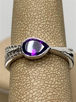 *Кольцо р.19 Аметист арт. SM-R02900-X-W-Pur-X-X-909 вес 6,37 г - фото 259393 *Кольцо р.19 Аметист арт. SM-R02900-X-W-Pur-X-X-909 вес 6,37 г - фото 259393