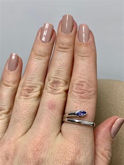 *Кольцо р.18 Танзанит арт. SM-R02899-X-W-TN-X-X-465 вес 2,6 г - фото 259536 *Кольцо р.18 Танзанит арт. SM-R02899-X-W-TN-X-X-465 вес 2,6 г - фото 259536